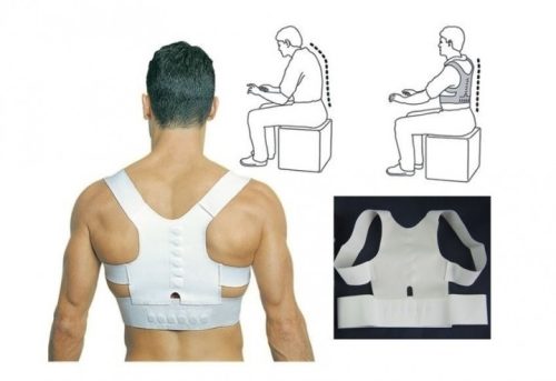 Mágneses Tartásjavító Hátpánt - Ergonomikus Testtartás Támogató Heveder