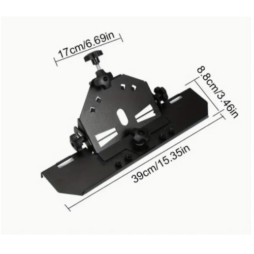 45°-os sarokcsiszoló szerszám adapter fémmegmunkáláshoz és DIY projektekhez