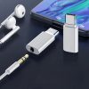 USB C - Jack 3.5 mm Audio Átalakító Adapter Kompatibilis Okostelefonokhoz és Táblagépekhez