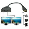 DUAL HDMI kábel HDMI elosztó - Többkijelzős megjelenítéshez